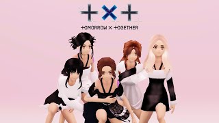 0x1  Love Song  TXT Roblox Cover [upl. by Hgielrak25]