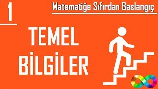 1 Temel Bilgiler Matematiğe Sıfırdan Başlangıç [upl. by Egamlat]