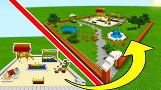 Minecraft Tutorial How To Make A Park With a Playground quot2019 City Tutorialquot [upl. by Concha]