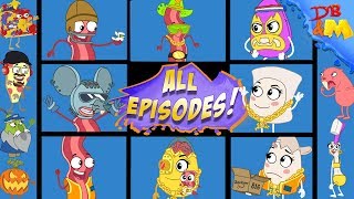 Derpy Bacon amp mEGGz COMPLETE SEASON 1 All 20 episodes [upl. by Silden]