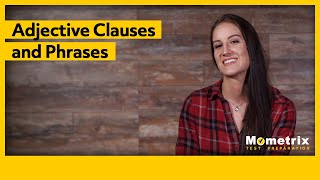 Adjective Clauses and Phrases [upl. by Gnak]