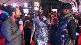 Bleona Qereti Red Carpet Interview  Coca Cola Red Carpet LIVE the 2012 AMAs [upl. by Acnairb]