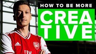 How to improve as a creative midfielder  Advice from Arsenal pros [upl. by Assille315]