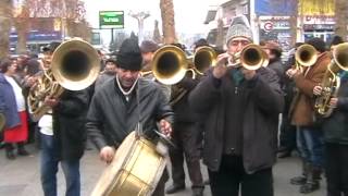 Fanfara de la Valea Mare la Festivalul de Datini si Obiceiuri de iarna Vaslui [upl. by Tacye]