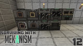 Surviving With Mekanism v10  E12  4x Ore Processing [upl. by Namwob627]