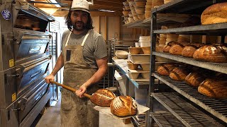 Artisan Sourdough Bread Process from Start to Finish  Proof Bread [upl. by Atteynod]