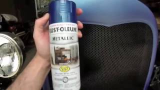 Rustoleum Metallic Cobalt Blue Review [upl. by Novak]