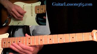 Still Got The Blues Guitar Lesson Pt1  Gary Moore  Intro amp Main Solo [upl. by Tama]