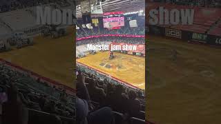 Monster jam show ⚠️bright lightsand loud [upl. by Yrreiht]