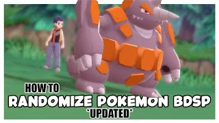 How to Randomize Pokemon BDSP UPDATED [upl. by Felicle]