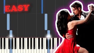 Gardel  Por una Cabeza EASY PIANO TUTORIAL [upl. by Hocker]