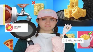 VERRÜCKTE 5 MINUTE CRAFTS REZEPTE TESTEN [upl. by Adniled]