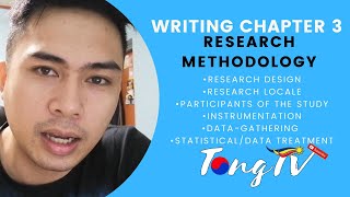 Research Methodology Chapter 3 Thesis Tutorial No 7 [upl. by Norword]