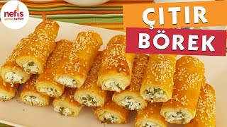 Çıtır Börek Tarifi  Peynirli Börek Tarifi [upl. by Littell]