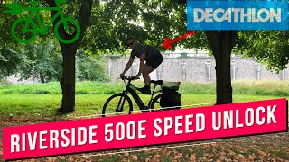 Riverside 500E Speed Unlock Boost your ebike performance How to change speed limit of 25 kmh [upl. by Enerod642]