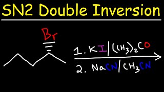 SN2 Reaction Mechanism  Double Inversion [upl. by Alaikim568]