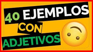 40 ORACIONES con ADJETIVOS 🙂 en INGLÉS y su TRADUCCIÓN 😎 [upl. by Silvan]