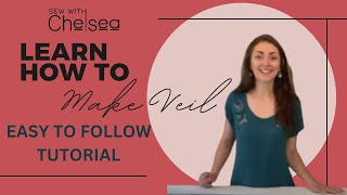 How to make a veil easily and professionally [upl. by Kolva]