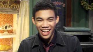 ROSHON FEGAN Reveals Shake it Up Set Secrets [upl. by Aenert783]