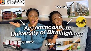 WHICH ACCOMMODATION SHOULD YOU LIVE AT  University of Birmingham [upl. by Jadwiga]