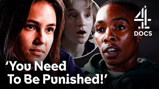 Fearless Teen Stands Up To Former Drug Dealer About Life Of Crime  Teens On Cons  Channel 4 [upl. by Nilat]