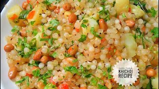 Sabudana Khichdi Recipe for fasting  Navratri Vrat Special Upvas Recipe  How to make Sabu Dana [upl. by Crandell]