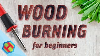 Wood burning for beginners pyrography  how to get started [upl. by Nattie683]