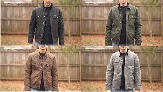 Waxed Jackets COMPARED [upl. by Ellinad86]