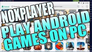 How To Install NoxPlayer In Windows 10 Tutorial  Play Android Games For Free On Your PC Or Laptop [upl. by Ailuj]