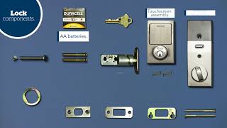 How To Install Your Schlage Sense™ Smart Deadbolt [upl. by Gignac]