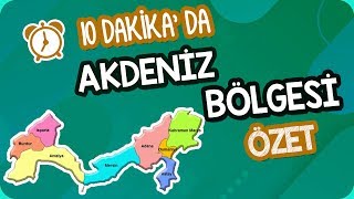 10 Dkda Akdeniz Bölgesi  AYT Coğrafi Bölgeler [upl. by Lrig]