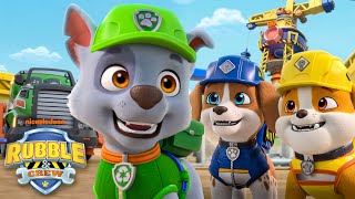 PAW Patrol Rocky Joins Rubble amp Crew For the Day w Wheeler Mix amp Charger  Rubble amp Crew [upl. by Stine]