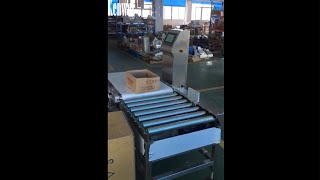 30KG Check Weigher with Pneumatic Pusher [upl. by Nairrot]