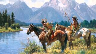 Native American Traditional Lakota Music [upl. by Crean820]