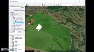 Google Earth Pro  Edit an existing shape polygon [upl. by Alliuqa440]