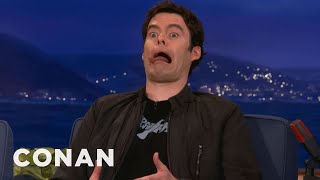 Bill Haders Killer quotStar Warsquot Impressions  CONAN on TBS [upl. by Bohi]