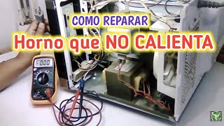 REPARA tu HORNO que NO CALIENTA [upl. by Sral31]