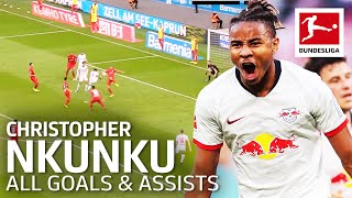 Christopher Nkunku  All Goals and Assists 201920 [upl. by Gentry]