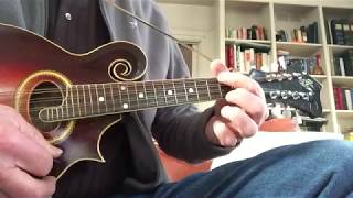 Wagon Wheel mandolin tutorial in 2 keys [upl. by Whitman]