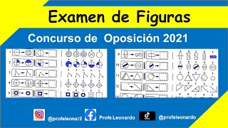 EXAMEN DE FIGURAS CONCURSO DE OPOSICION 2021 [upl. by Nemlaz]