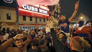 The moment the Cubs won [upl. by Nnylorac284]