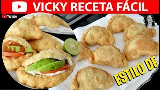 EMPANADAS DE CAMARON  VickyRecetaFacil [upl. by Sug]