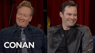 Bill Hader’s Celebrity Impressions  CONAN on TBS [upl. by Enitsej]