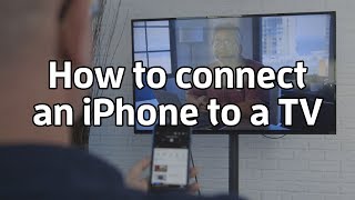 How to connect an iPhone to a TV [upl. by Poock]