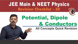 Electric Potential Dipole amp Conductors  Revision Checklist 30 for JEE amp NEET Physics [upl. by Etoile]