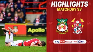 HIGHLIGHTS  Wrexham AFC vs Tranmere Rovers [upl. by Mavilia887]