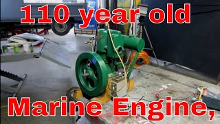 Antique Marine Engine You Wont Believe What Was Wrong [upl. by Spohr]