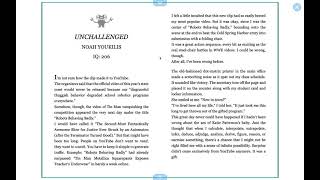 Ungifted chapter 26 read aloud [upl. by Refeinnej666]