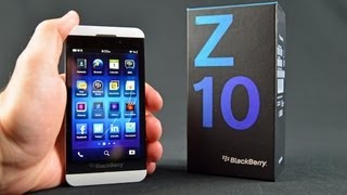 Blackberry Z10 Unboxing amp Review [upl. by Ebbarta]