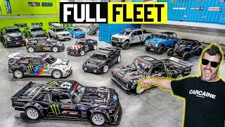 Ken Blocks Entire Fleet Gets NEW Wheels  Full Tour [upl. by Amak]